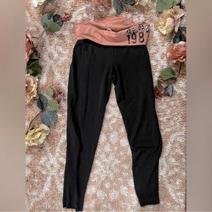 BUNDLE- AEROPOSTALE YOGA LEGGINGS/PANTS 6 PAIR BUNDLE SIZE M